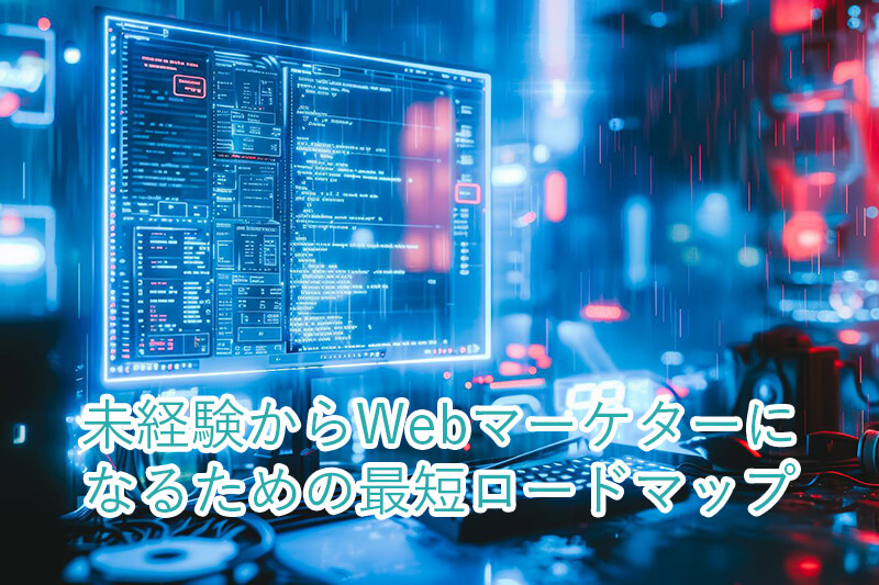 未経験からWebマーケターになるための最短ロードマップ