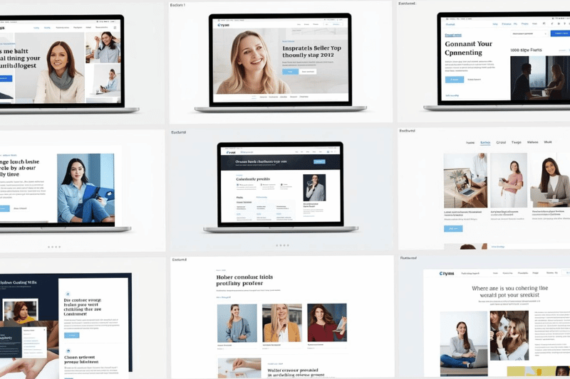 webデザイナーのポートフォリオ